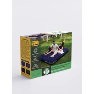 Inflatable Flocked Bed/Lit Size 80x60x8.7in